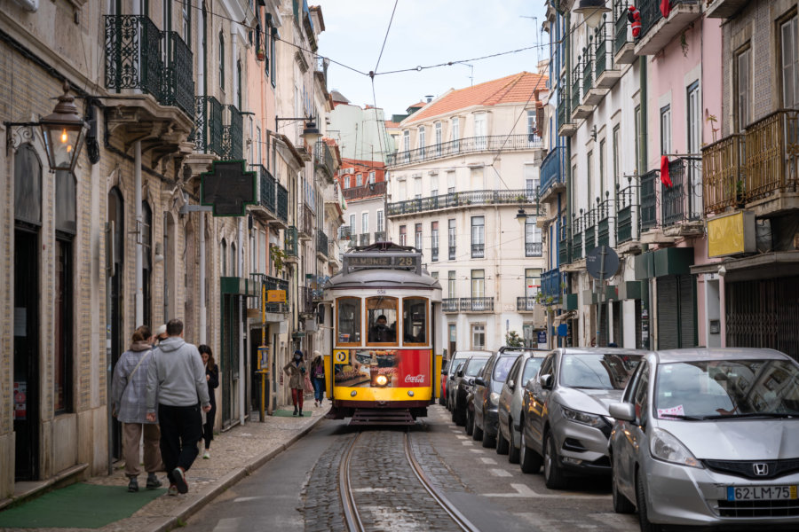 Rue de Lisbonne vers Santos