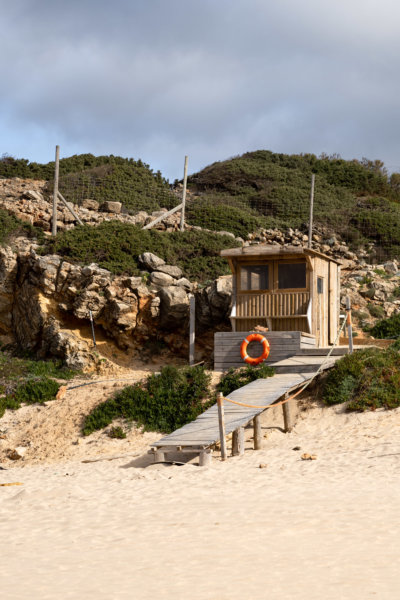 Cabanon sur la praia do guincho à Cascais