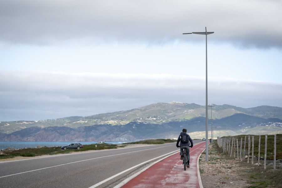 Vélo près de Cascais sur la côte d'Estoril