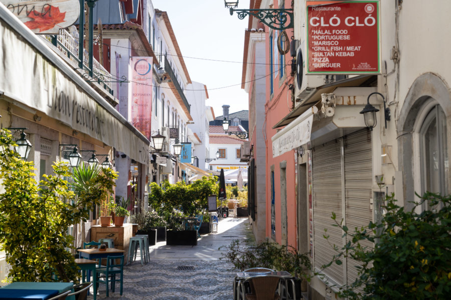 Ville de Cascais au Portugal