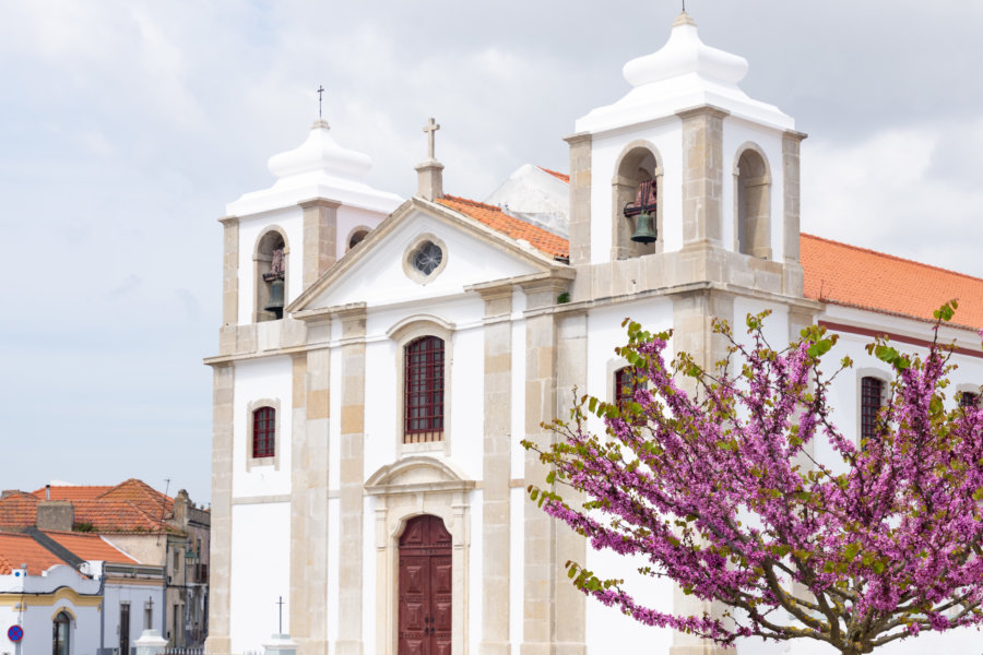 Eglise de Palmela au printemps