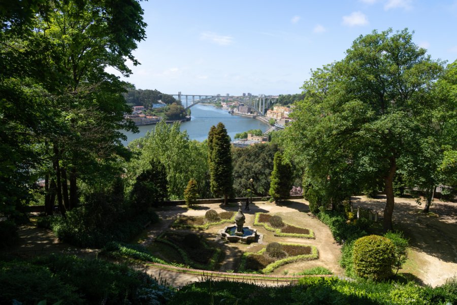 Jardins du Palais de Cristal à Porto