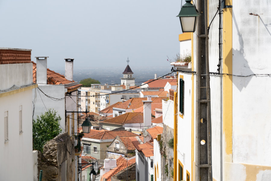 Visite de la ville de Palmela au Portugal