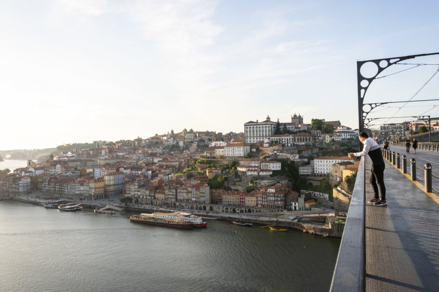 Pont Dom Luis à Porto