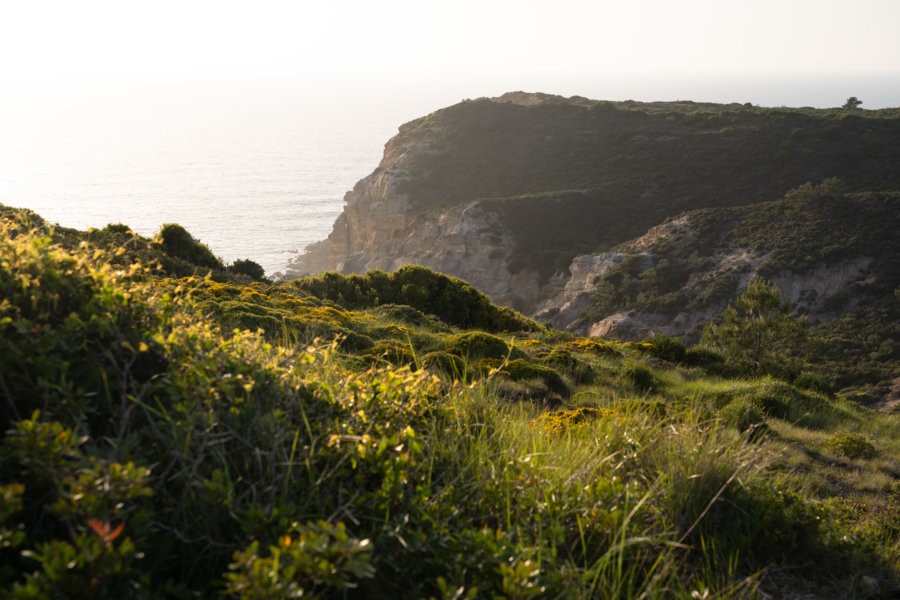 Coucher de soleil au Cap Espichel, Setubal