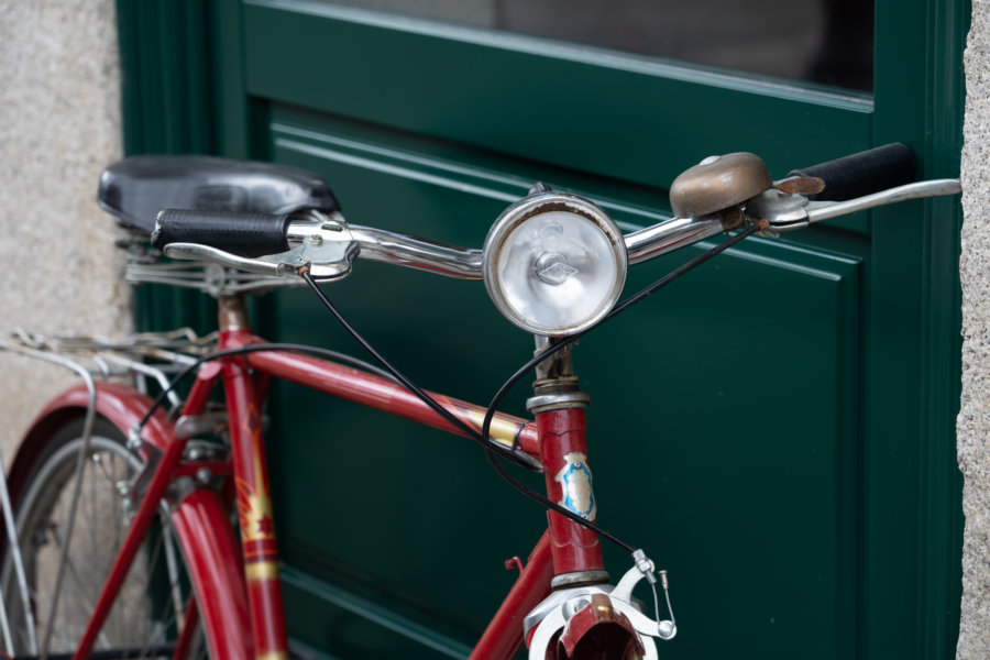 Vélo dans la ville de Porto