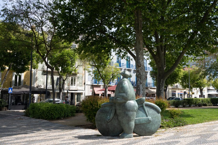 Sculpture dans la ville de Setúbal