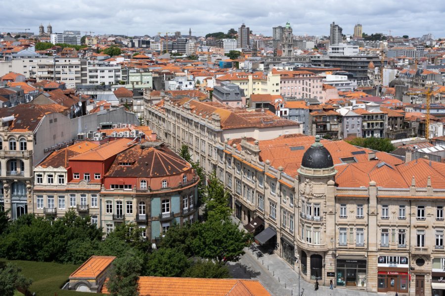 Vue sur Porto depuis la Torre dos Clerigos