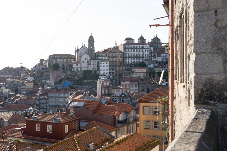 Vue sur Porto depuis le Convento des Grilos