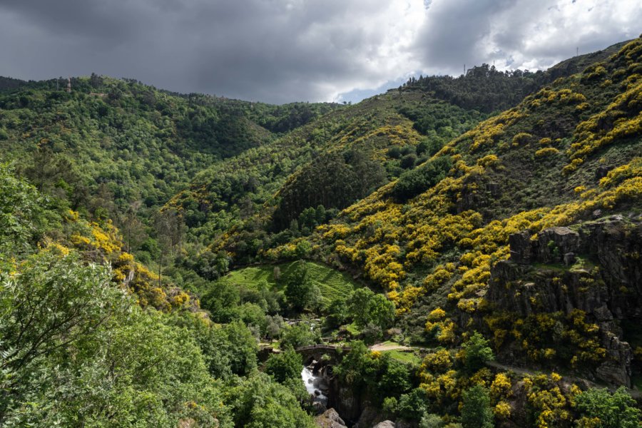 Pont du diable ou de Misarela, nord du Portugal