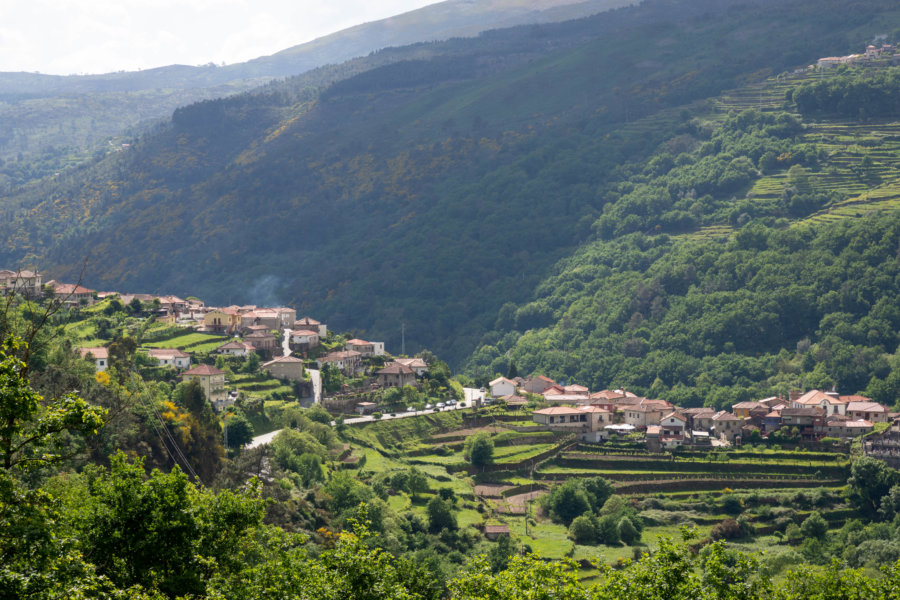 Sistelo, village de montagne avec terrasses, Portugal