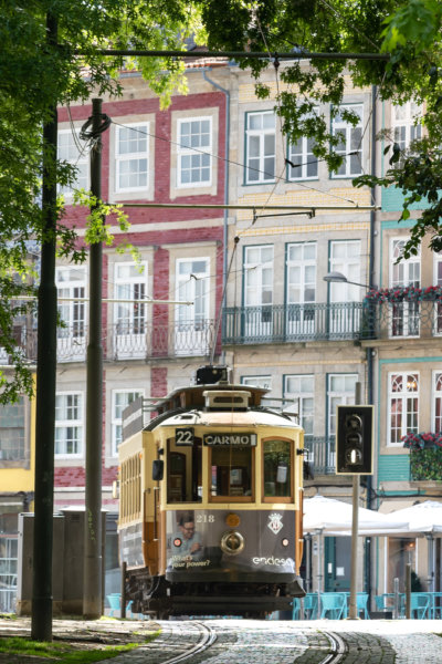 Tramway à Porto, Portugal