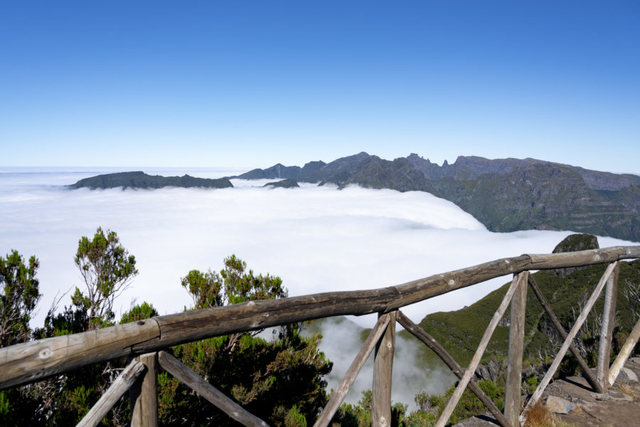 Belvédère panoramique de Bica da Cana à Madère