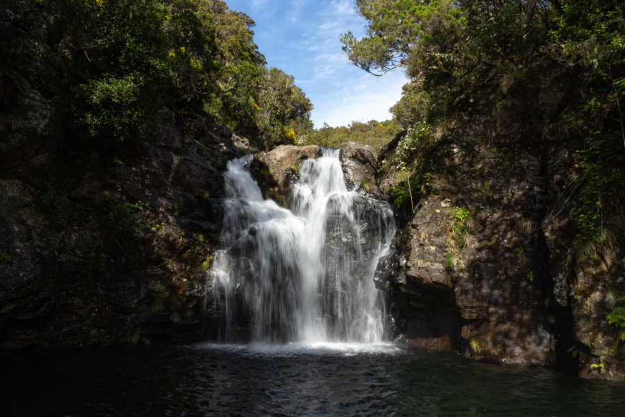 Cascade de la levada d'Alecrim à Madère