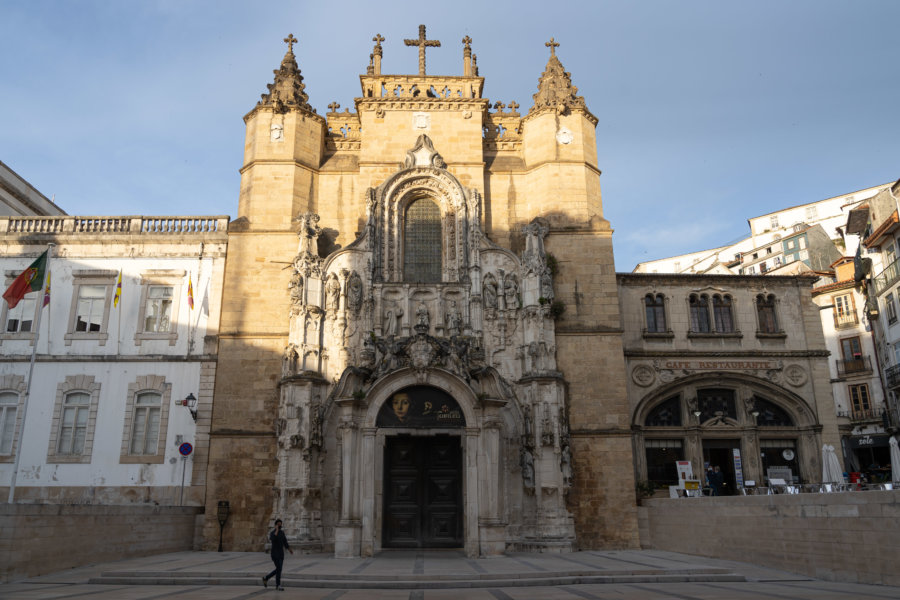 Igreja Cruz, Ville de Coïmbre au Portugal