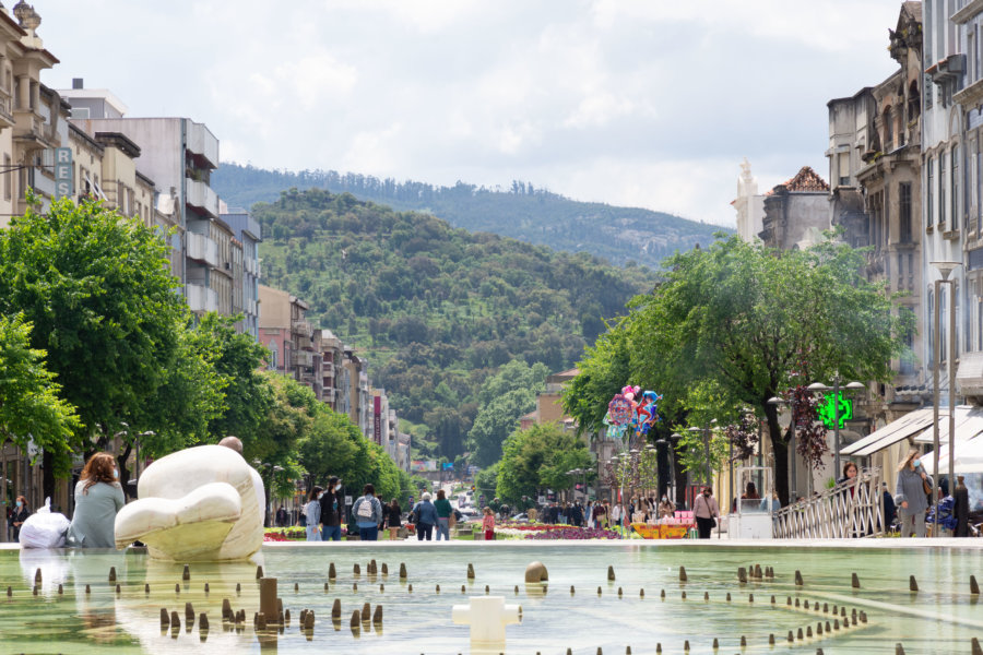 Ville de Braga au nord du Portugal