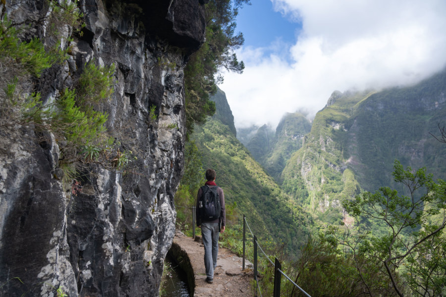 Randonnée dans les montagnes de Madère, Caldeirao Verde