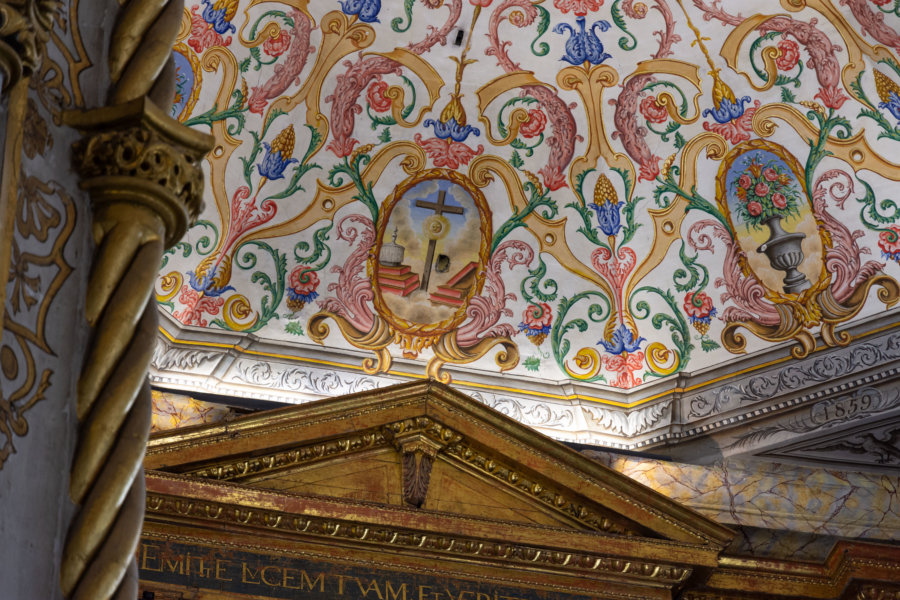 Chapelle de l'université de Coimbra au Portugal