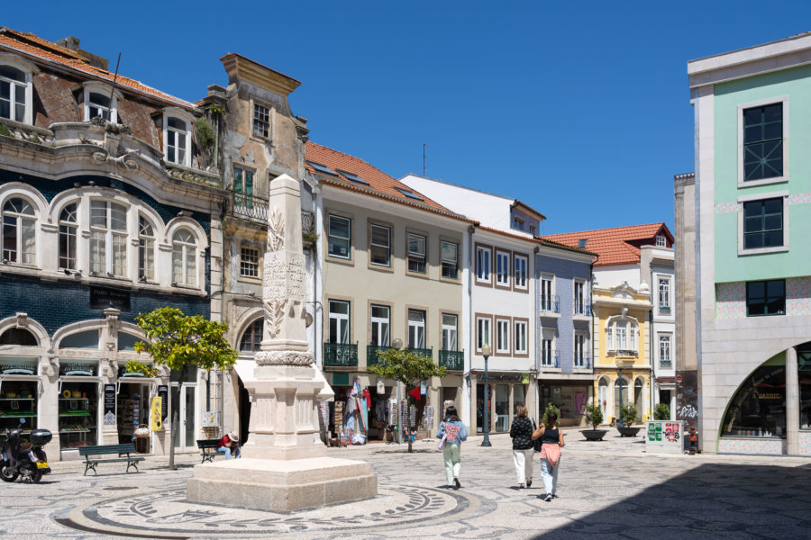 Ville d'Aveiro au Portugal