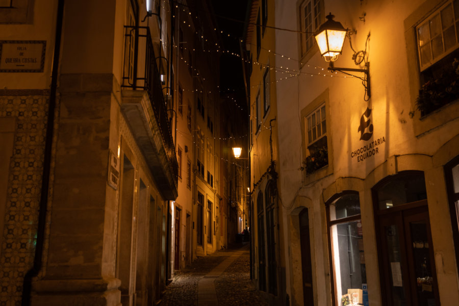 Ruelle de Coimbra la nuit