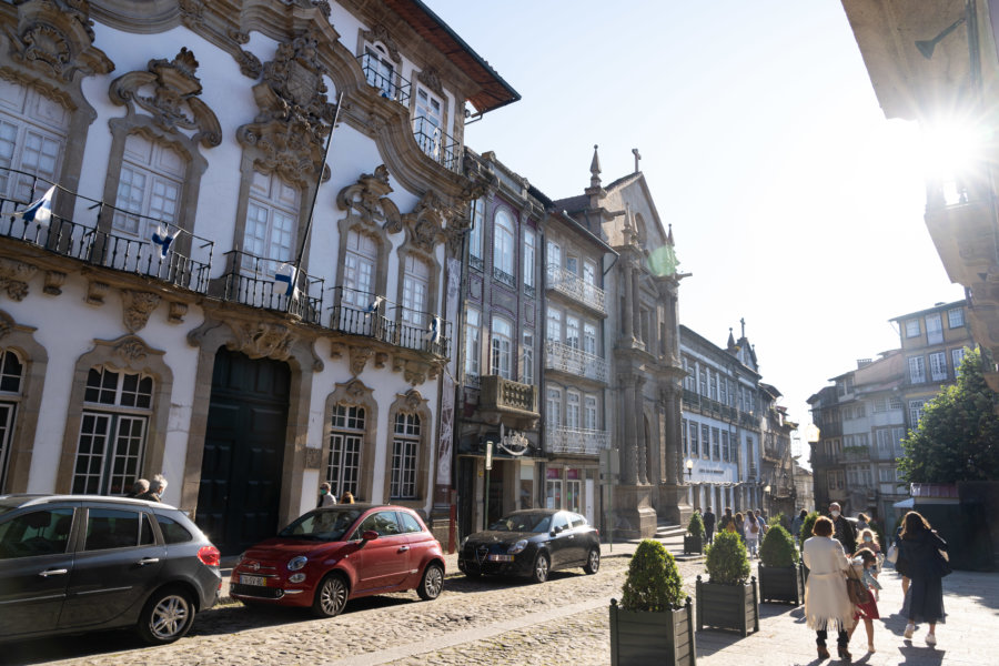 Visite de la ville de Guimaraes au Portugal