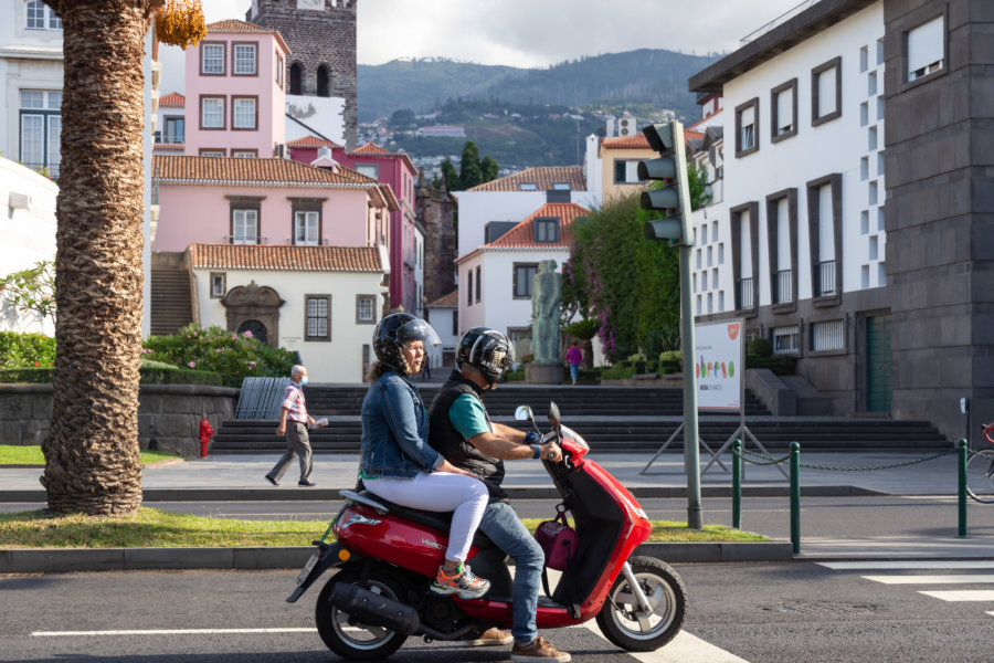 Avenida do mar, New town de Funchal