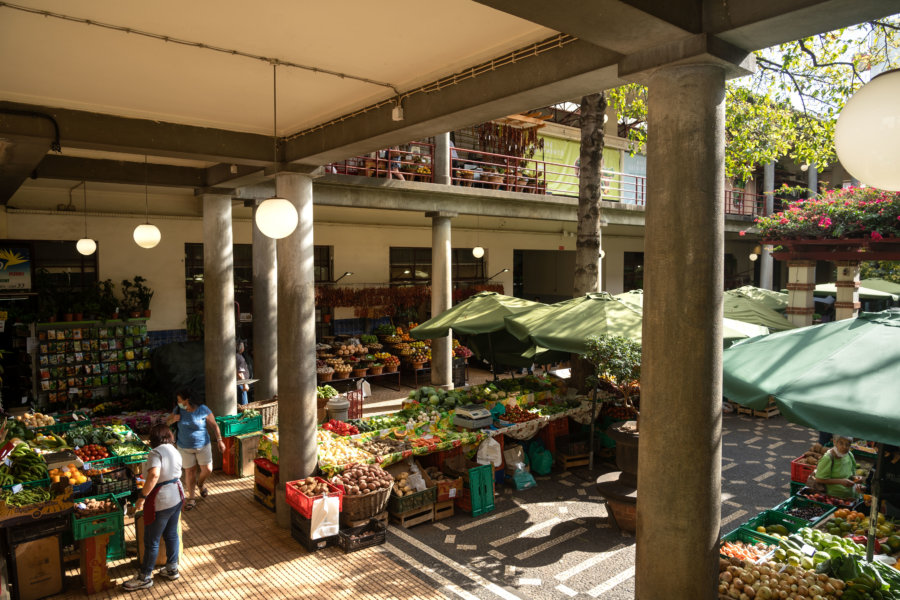 Mercado dos lavradores à Funchal