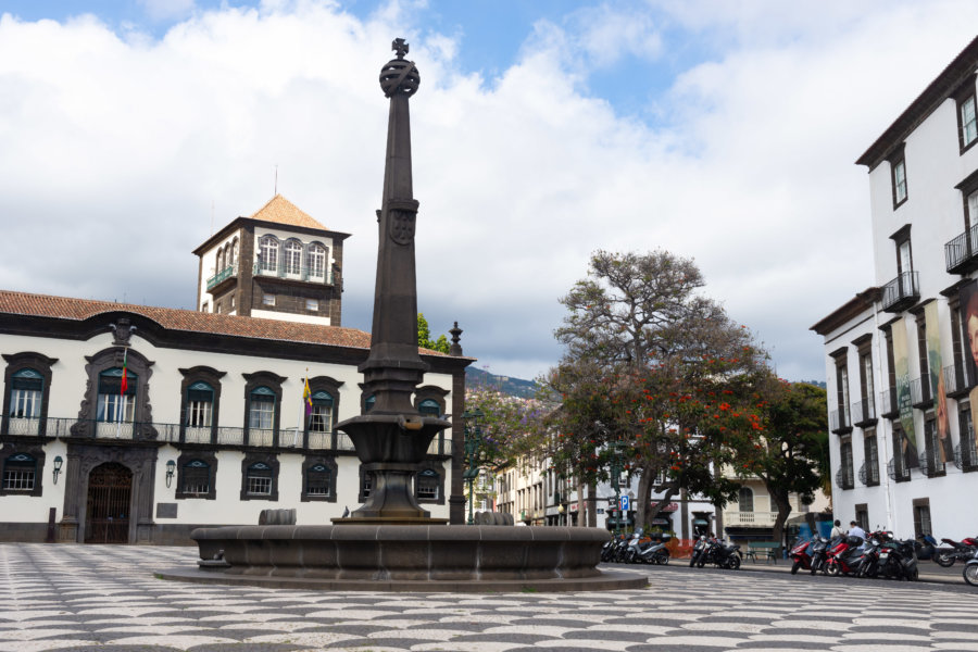 Place de la mairie, ville de Funchal
