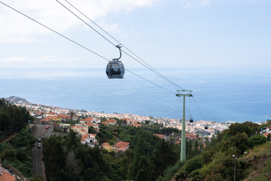 Téléphérique entre Funchal et Monte