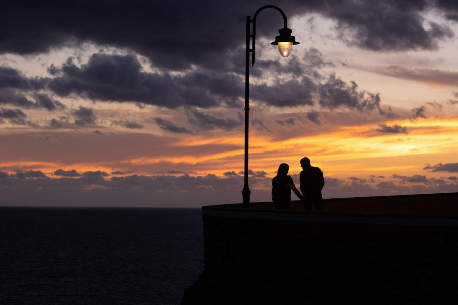 Coucher de soleil à Ponta do Sol, Madère