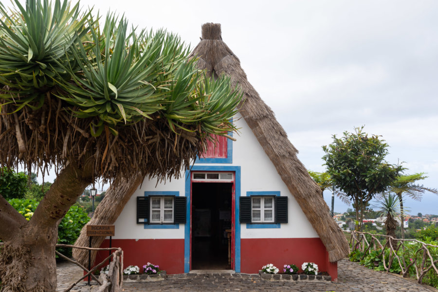 Maison traditionnelle ou casita de Santa à Madère