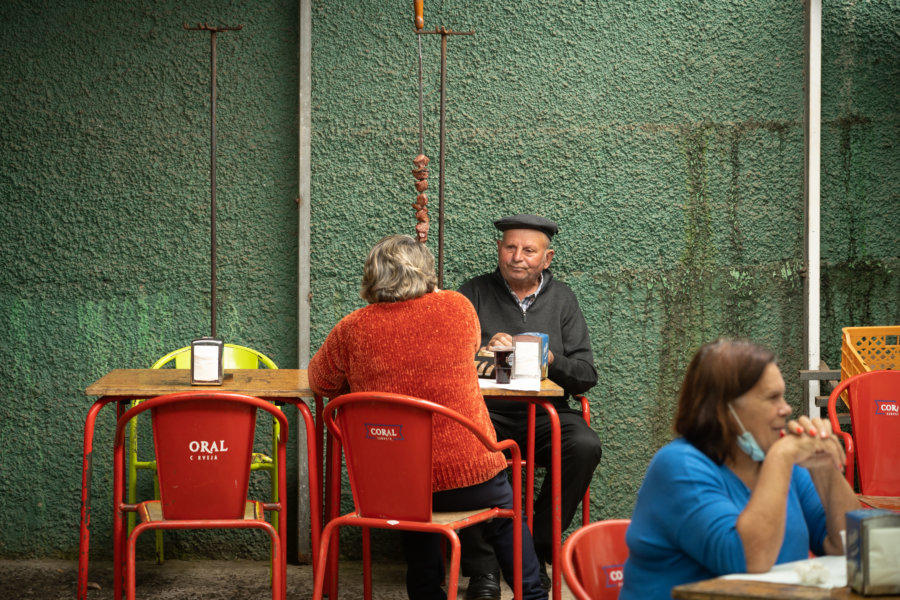 Marché de Santo da Serra à Madère