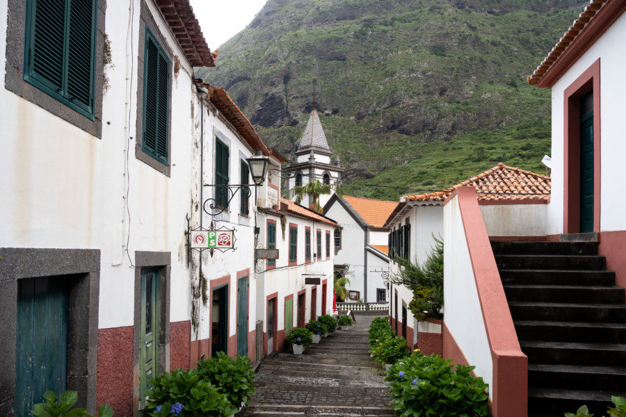 Visite du village de São Vicente à Madère