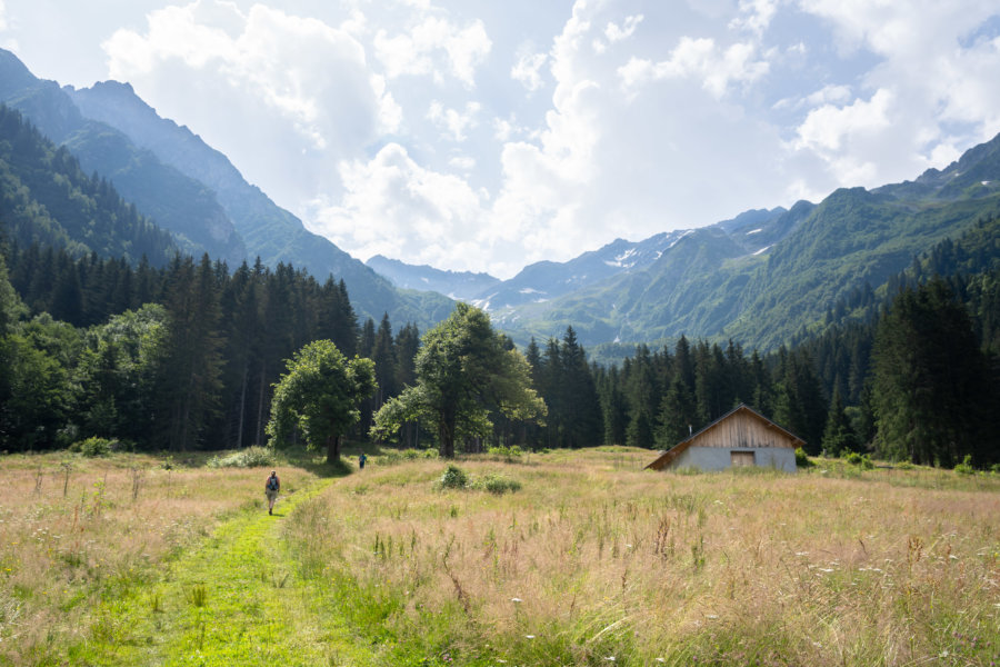 Randonnée à Belledonne, vallée de la bourgeat noire