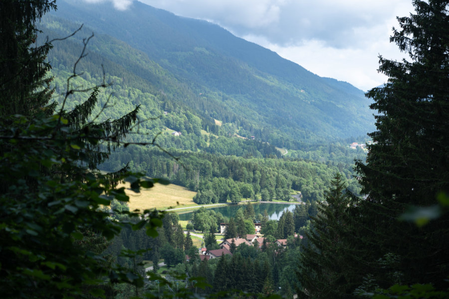 Vue sur le Haut-Bréda avant de grimper aux 7 laux