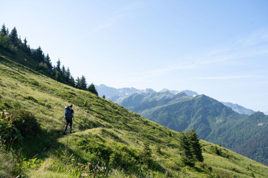 Randonnée sur le GR 738, haute traversée de Belledonne