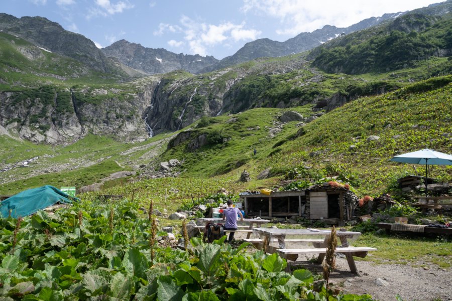 Refuge de l'Oule, cabane de montagne à Belledonne, Isère