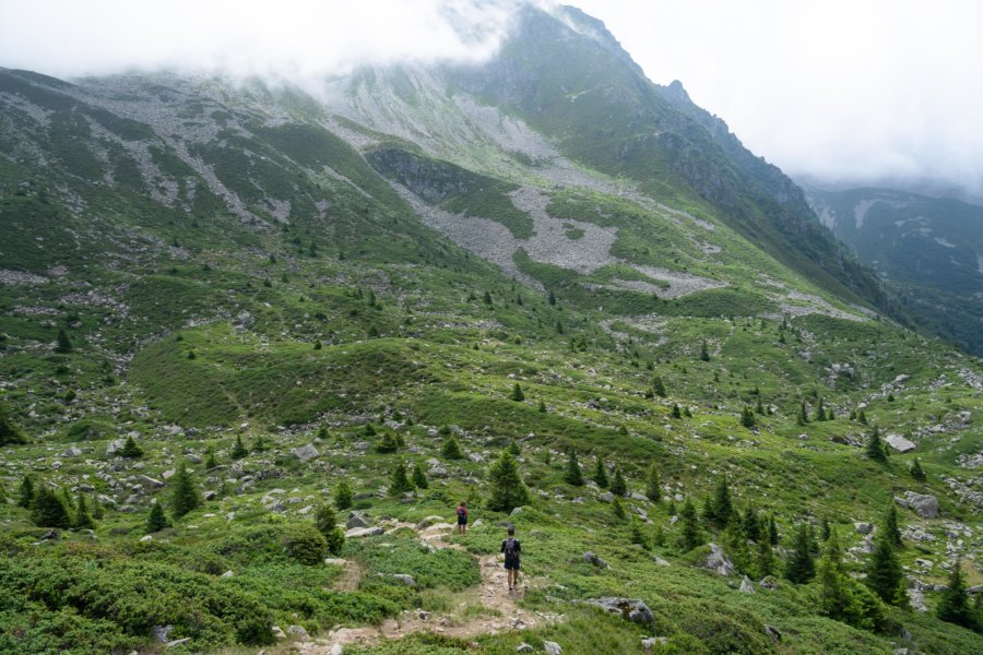 Trek sur le GR738, entre l'oule et martinette