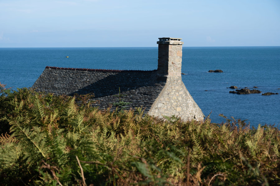 Maison normande sur la baie de Quervière