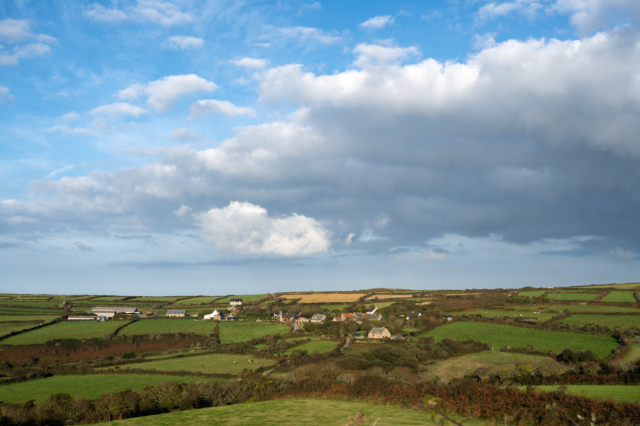 Randonnée près du nez de Jobourg en Normandie