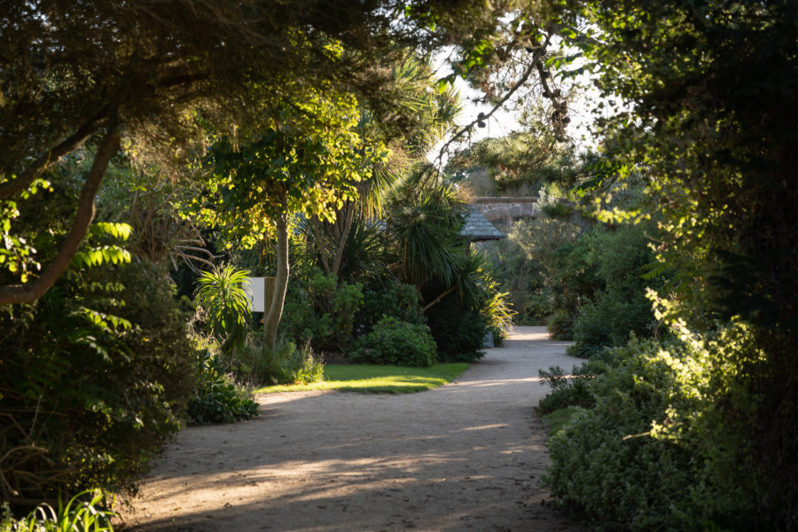 Jardin botanique sur l'île de Tatihou