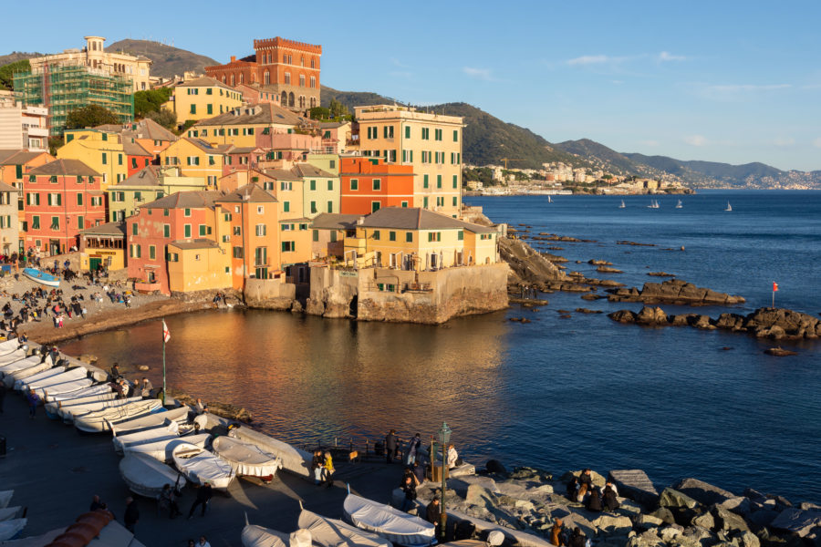 Village de pêcheurs de Boccadasse à Gênes