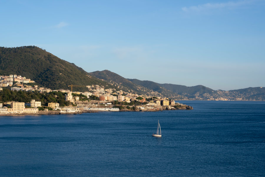 Côte ligure depuis Boccadasse