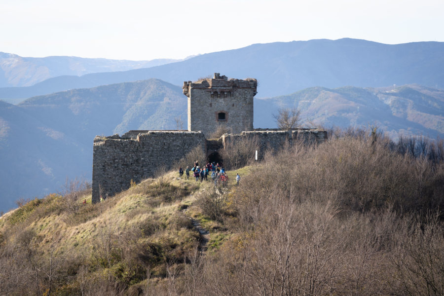 Fort Puin, randonnée sur les collines de Gênes à l'automne