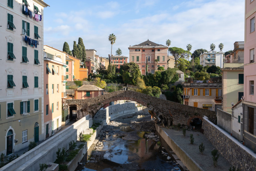 Nervi, quartier de Gênes en Italie