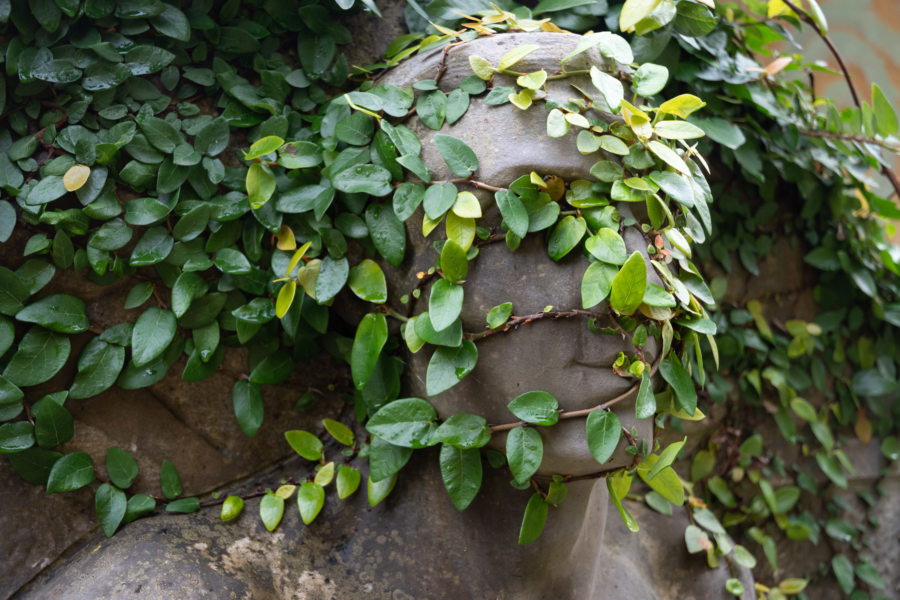 Statue dans le cimetière monumental de Gênes