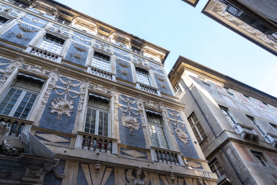 Via Garibaldi, immeubles de Gênes