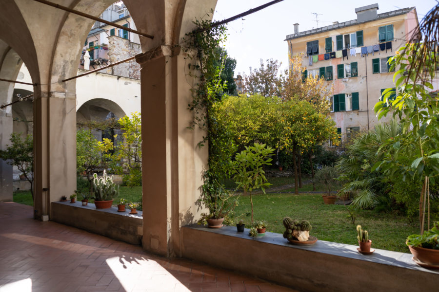 Visite de Santa Maria di Castello à Gênes