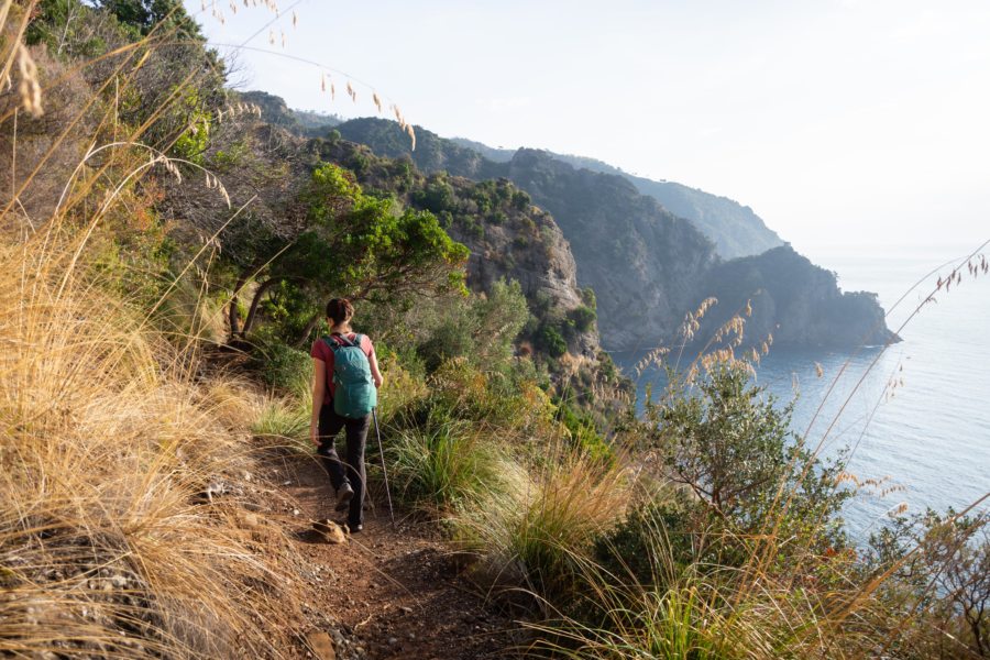 Randonnée dans le parc régional de Portofino, entre mer et montagne