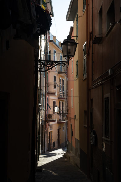 Ruelle de Manarola en novembre